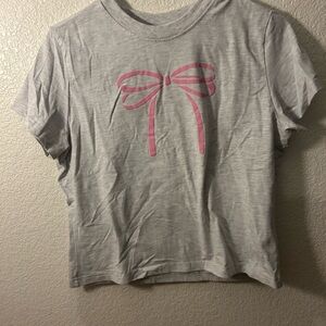 Daisy Street Light Gray Top